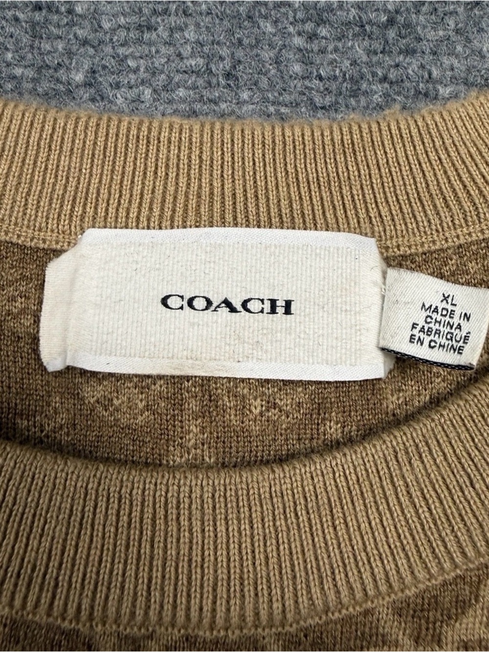 SEASONLESS SIGNATURE COACH SWEATER SIZE XL MEN - Picture 4 of 11